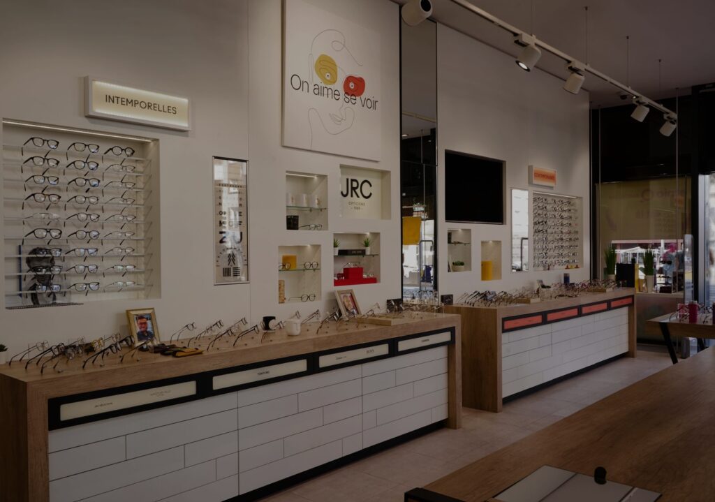 Boutique JRC Opticiens 78 Montigny le bretonneux Saint Quentin en Yvelines
